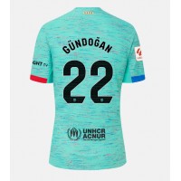 Camiseta Barcelona Ilkay Gundogan #22 Tercera Equipación Replica 2023-24 mangas cortas